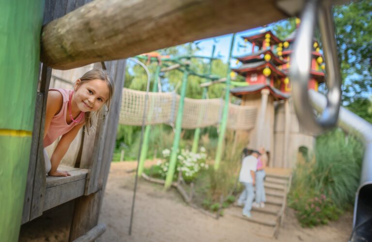 Der Playmore Fantasy-Abenteuerspielplatz gilt als einer der schönsten Spielplätze am Niederrhein